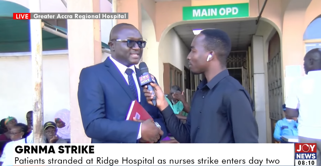 Doctors at Ridge Hospital 'are overburdened' as nurses strike bites – Medical Director - Nsemkeka