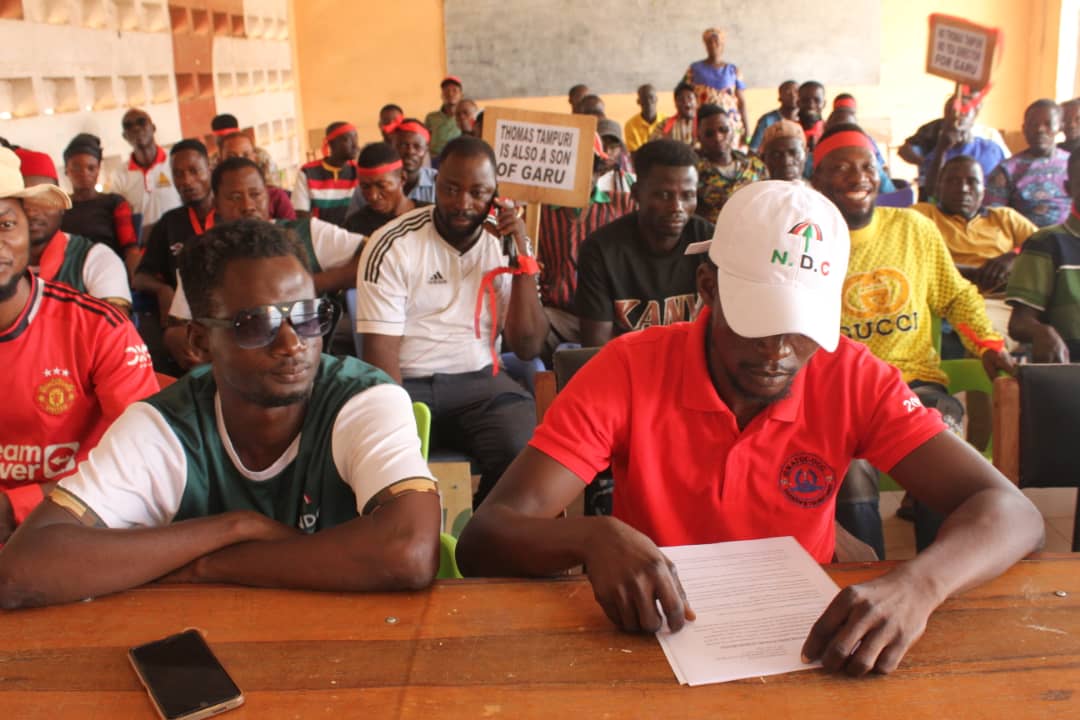 Garu NDC youth protest against leadership style of their MP - Nsemkeka
