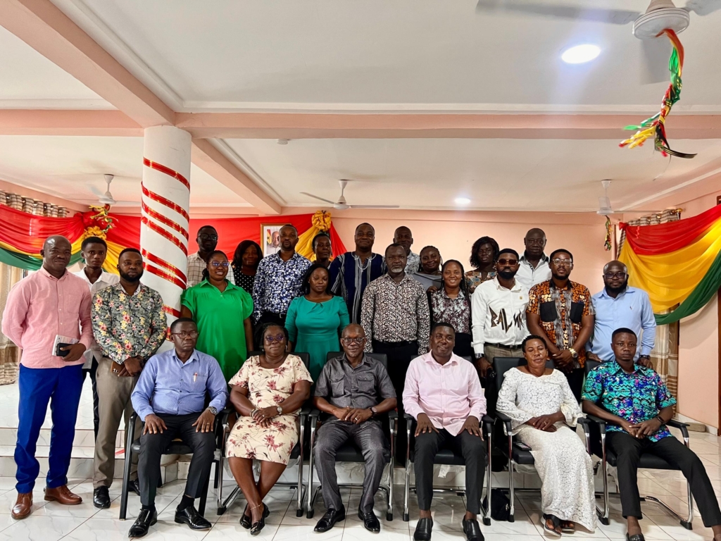 Gideon Boako engages Tano North Assembly heads to drive development agenda - Nsemkeka