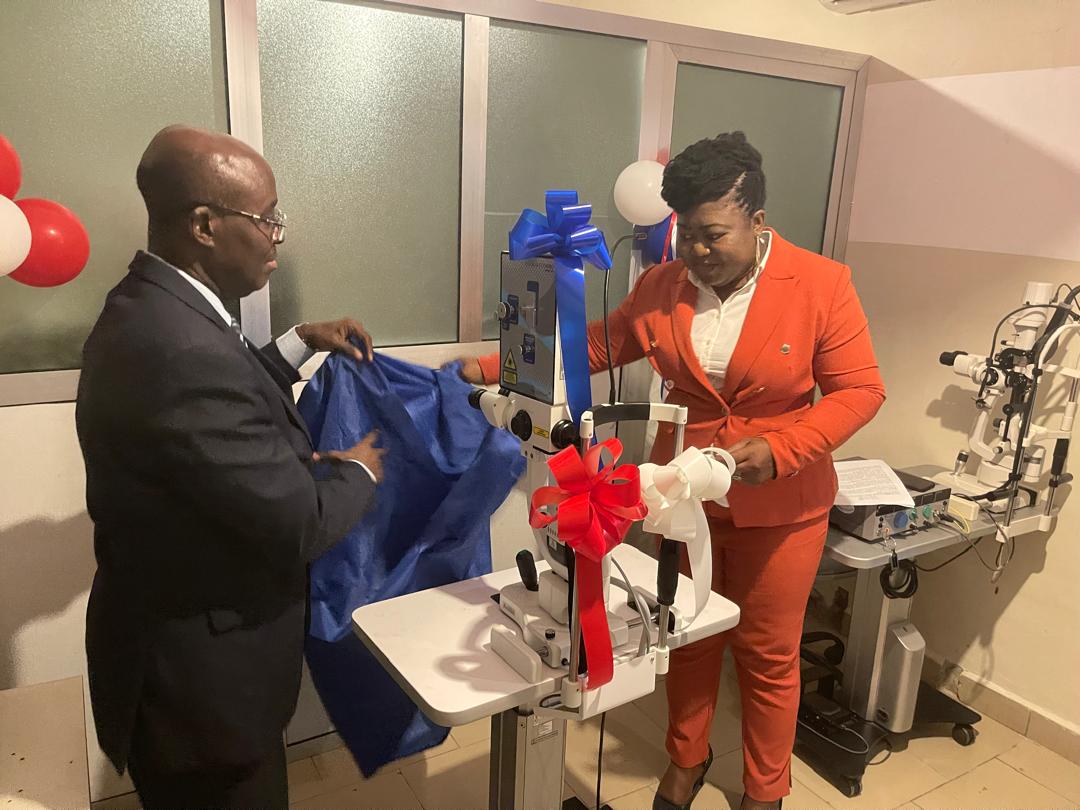 Glaucoma Laser treatment launched at St. Thomas Eye Hospital - Nsemkeka