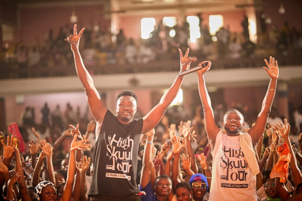 Guinness Ghana DJ Awards: DJ Khalifa and Emcee Nice wrap up groundbreaking high school tour - Nsemkeka