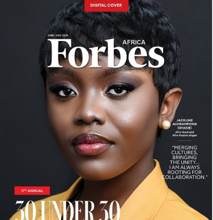 Gyakie makes Forbes Africa's 30 Under 30 list for 2025