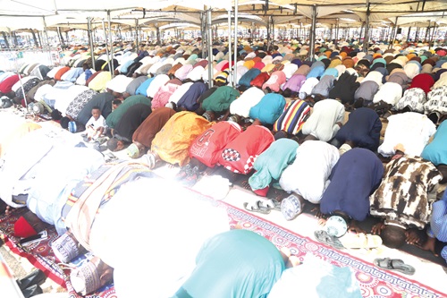 Hajj cost relief on the way: President assures of drop in fares - Plans to make Eid-ul-Fitr public holiday - Nsemkeka