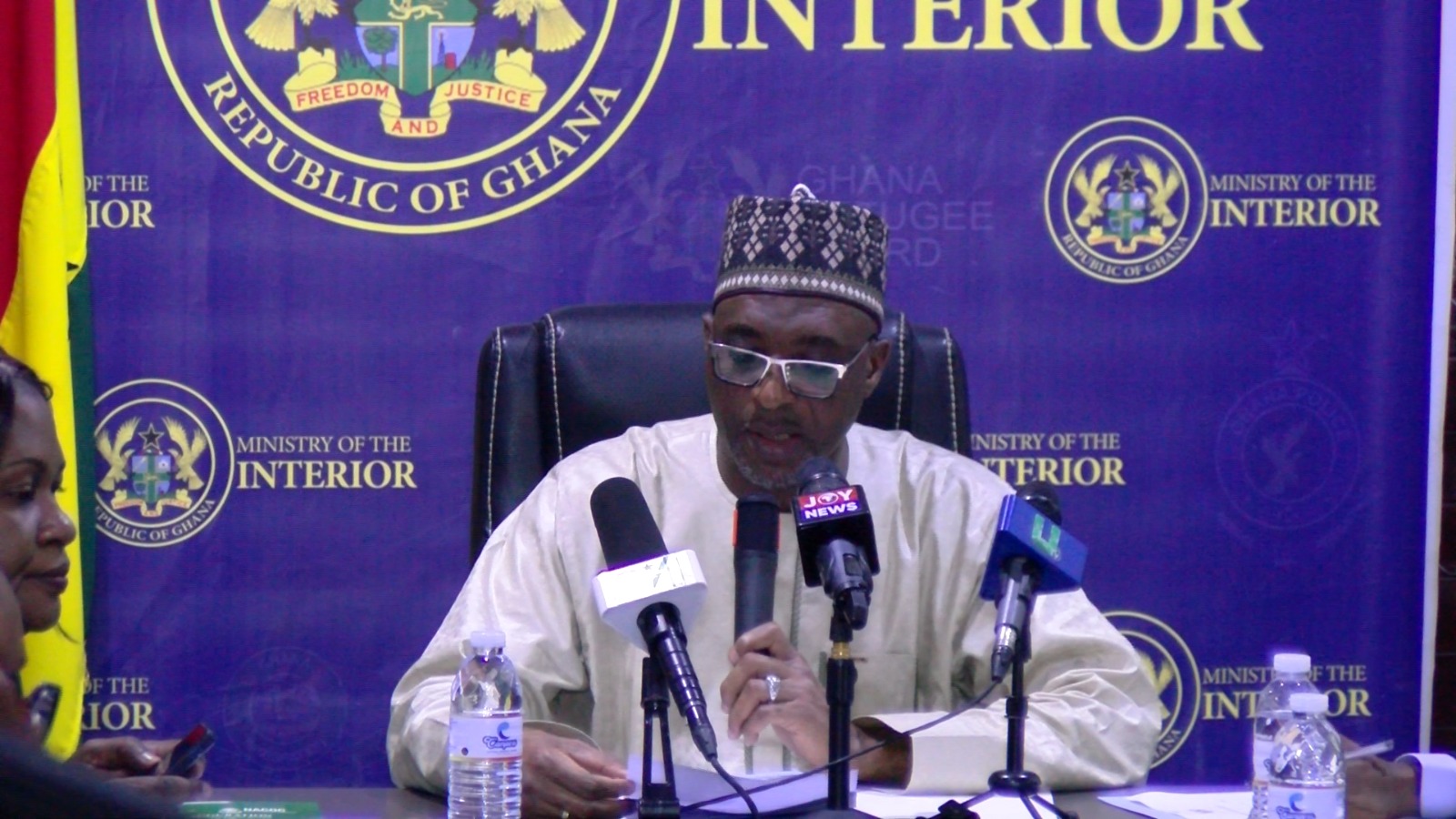 Interior Minister inaugurates NACOC Governing Council, charges members to lead drug war - Nsemkeka