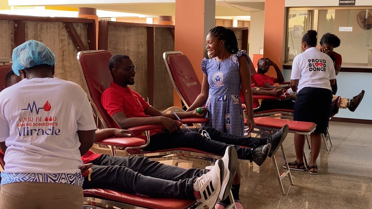 KATH blood bank receives restocking through CCC Blook donation drive - Nsemkeka
