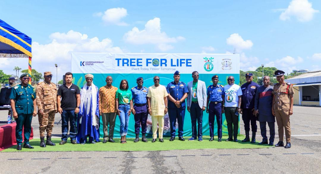 Karpowership Ghana partners with Navy and Forestry Commission to plant trees - Nsemkeka