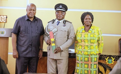 Meet the 11 new Police Council members sworn in by President Mahama - Nsemkeka