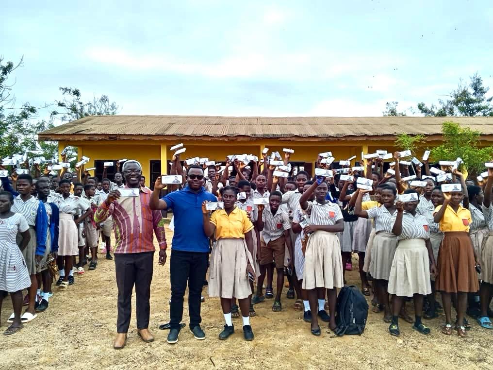 Ntim Fordjour inspires Assin South BECE candidates, donates 3,400 mathematical sets - Nsemkeka