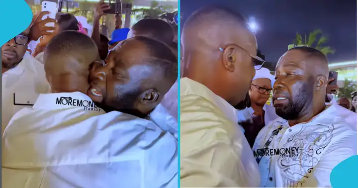 Osei Kwame Despite Beams With Joy as He Meets Sarkodie at Auto Museum Launch - Nsemkeka.com