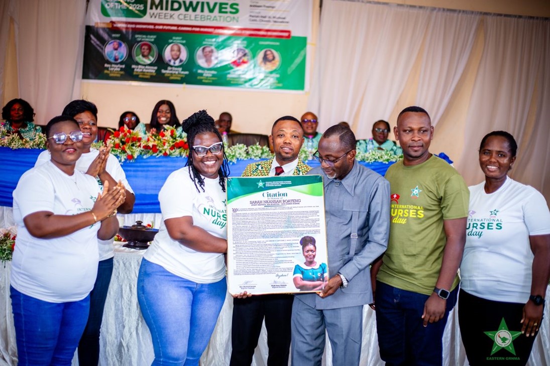 Sarah Nkansah Boateng crowned Best Midwife in the Eastern Region