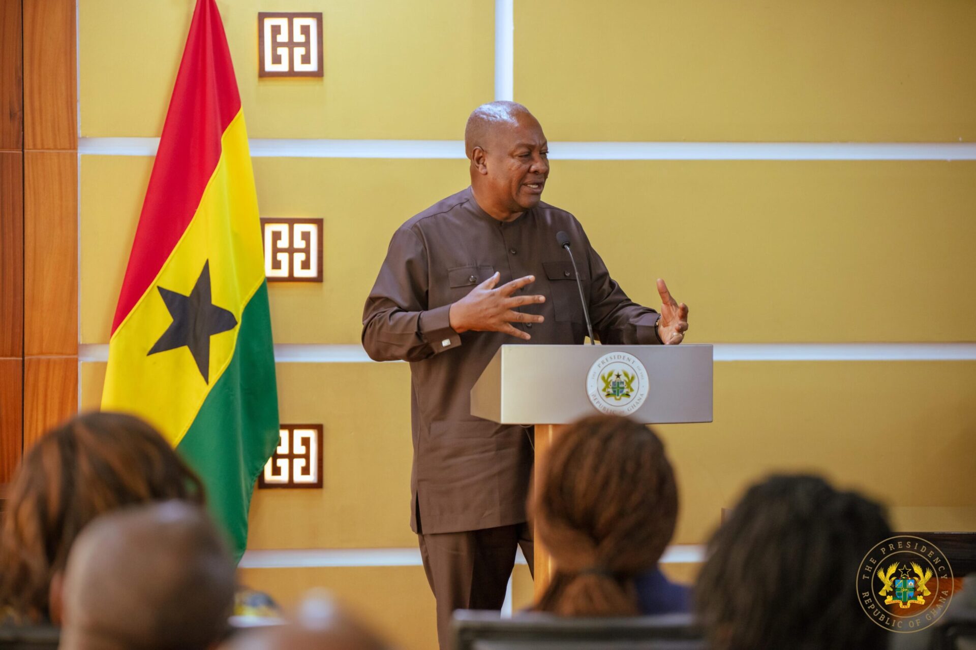 The real value of cedi is between GH¢10-GH¢12 - Mahama - Ghana Business News