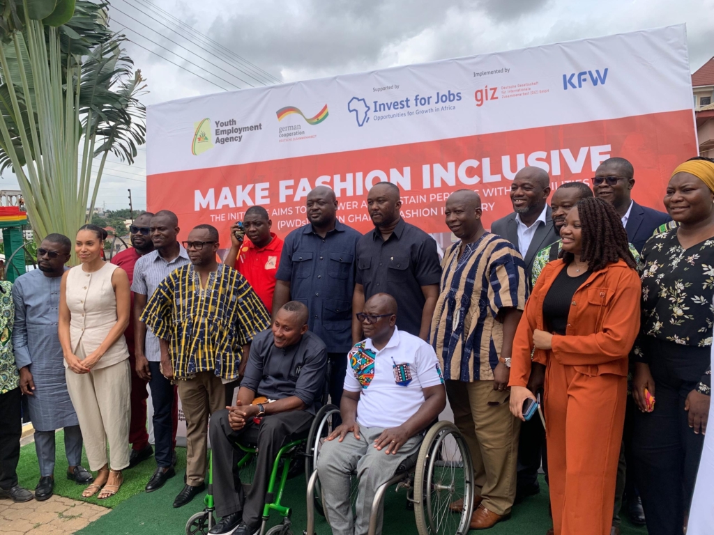 YEA initiates ‘Make Fashion Inclusive’ to empower PWDs through skills training - Nsemkeka